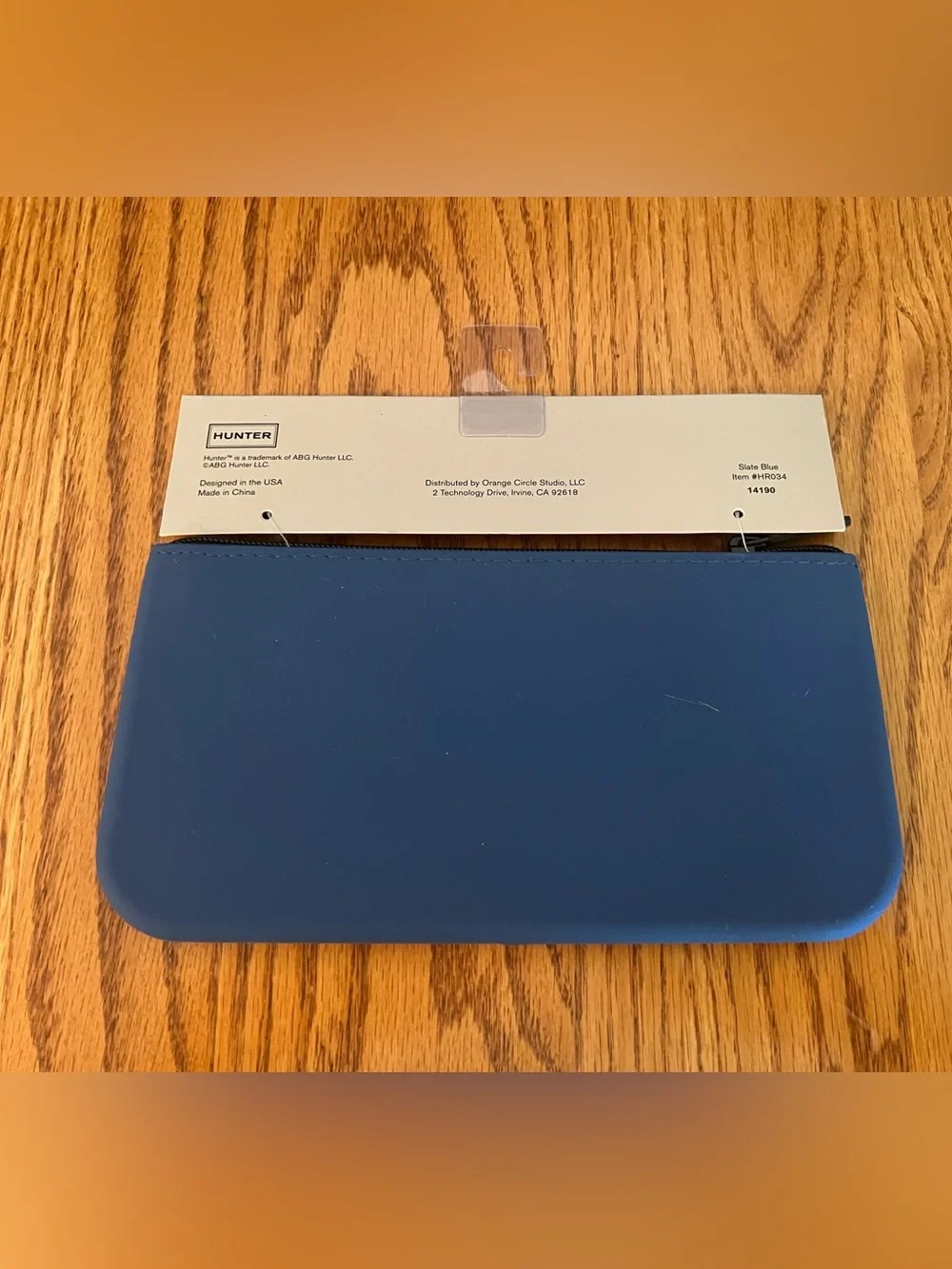 Hunter Royal Blur Silicone Pencil Pouch